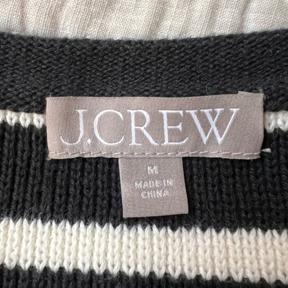 Striped Cotton Sweater Lady Jacket by J.Crew - Picture 5 of 6